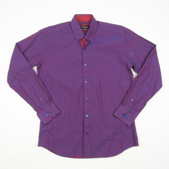 Maceoo Other - Maceoo Mens 3/M Long Sleeve Button Up Dress Shirt